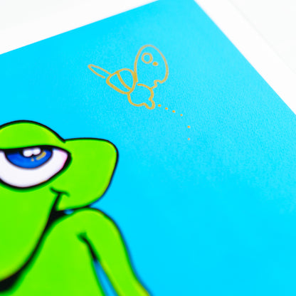 Print - Da' Lizard
