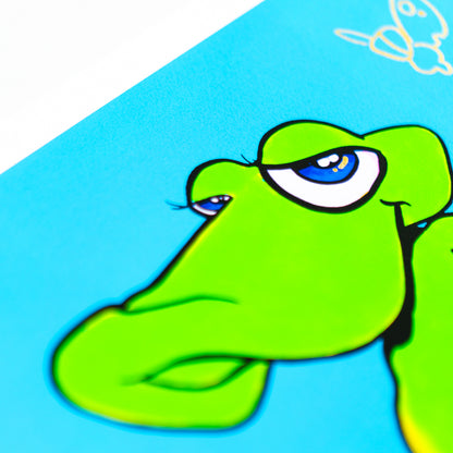 Print - Da' Lizard